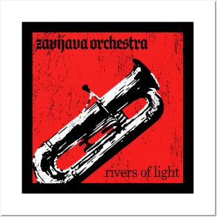 Zavijava orchestra rivers of light Posters and Art